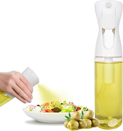 (YB1) Sprey Cam Yağdanlık 200 ml, Fısfıs Yağdanlık, Sirke, Airfryer, Zeytinyağı, Limon İçin