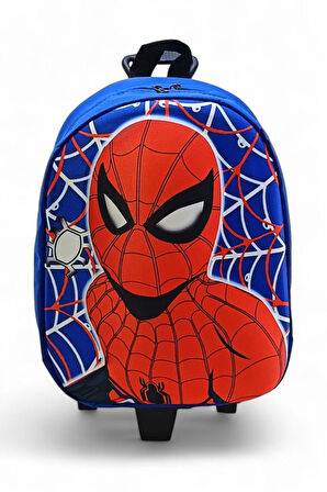 Anaokulu Çekçekli Sırt Çantası 3D Kabartmalı Kreş Erkek Çocuk Çantası