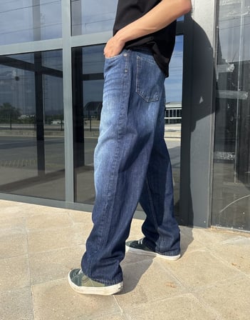 Premium Eskitme Baggy Pantolon