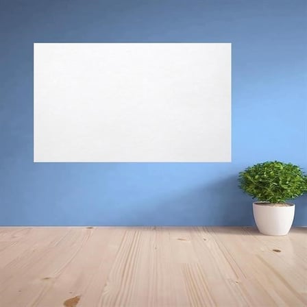 BakGelAl Manyetik Beyaz ve Şeffaf Yazı Tahtası 60x100 cm, Ders Çalışma Tahtası 2 li,