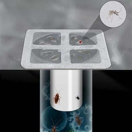 Buffer 10'lu Lavabo Süzgeci Banyo Gider Kapatıcı Sineklik Tamir Kiti Pratik Banyo Saç Kılı Tutucu