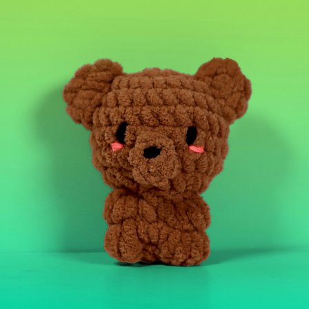 BakGelAl Amigurumi Ayı Yapım Kiti Aile ve Çocuk Aktivite Seti Başlangıç Seviyesi Tığ Örgü Seti