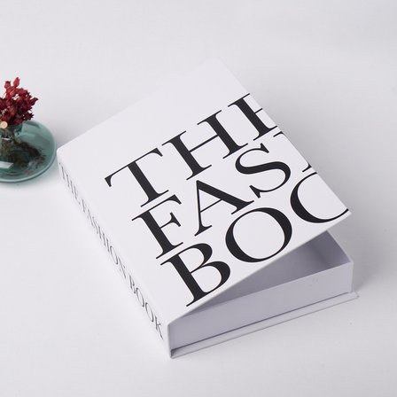 Kitap Görünümlü Dekoratif Kutu, İskandinav Tarzı Kitap Şeklinde Saklama Kutusu Fashion