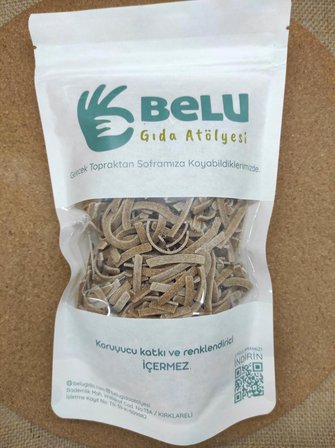 Tam Buğdaylı Erişte Sütsüz Ve Yumurtasız Vegan 250g