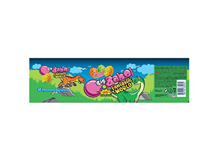 Big Babol Fantastic World Portakal, Limon ve Elma Aromalı Ekşi Sakız 90g