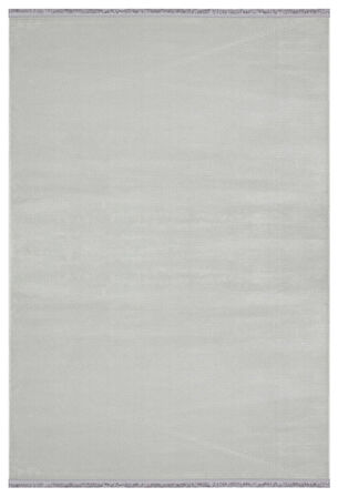 GENOA-52-G Yumuşak Sık Dokuma Modern Salon Koridor Halısı-GÜMÜŞ