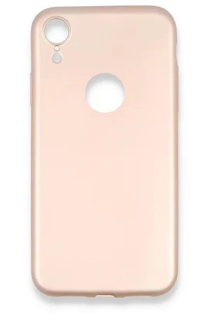 Newface Apple iPhone XR Kılıf First Silikon - Rose Gold