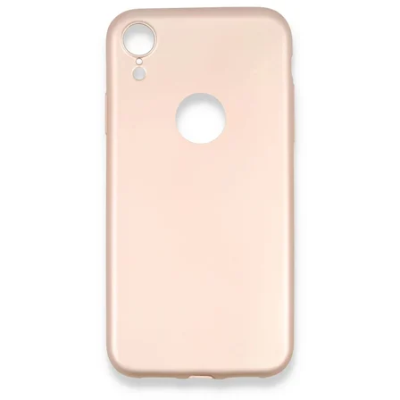 Newface Apple iPhone XR Kılıf First Silikon - Rose Gold