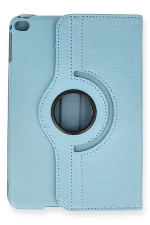 Newface Apple iPad Mini 4 Kılıf 360 Tablet Deri Kılıf - Turkuaz