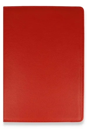 Newface Samsung Galaxy T290 Tab A 8 Kılıf 360 Tablet Deri Kılıf - Kırmızı