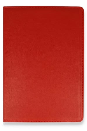 Newface Samsung Galaxy P610 Tab S6 Lite 10.4 Kılıf 360 Tablet Deri Kılıf - Kırmızı