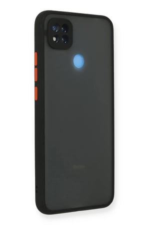 Newface Xiaomi Redmi 9C Kılıf Montreal Silikon Kapak - Siyah