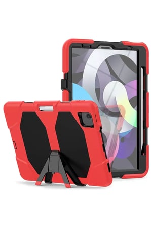 Newface Apple iPad Pro 11 (2020) Kılıf Griffin Tablet Kapak - Kırmızı