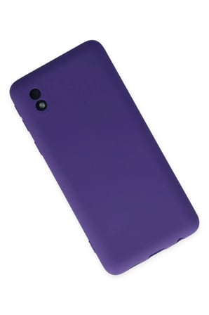 Newface Samsung Galaxy A01 Core Kılıf Nano içi Kadife Silikon - Mor