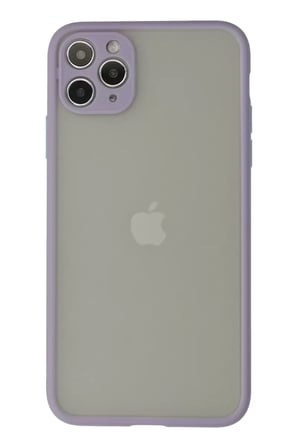 Newface Apple iPhone 12 Pro Kılıf Montreal Silikon Kapak - Mor