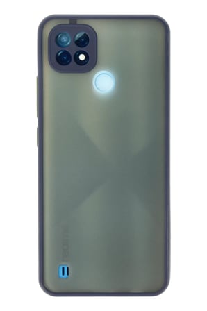 Newface Realme C21 Kılıf Montreal Silikon Kapak - Lacivert