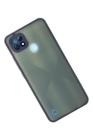 Newface Realme C21 Kılıf Montreal Silikon Kapak - Lacivert