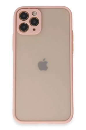 Newface Apple iPhone 11 Pro Kılıf Montreal Silikon Kapak - Pembe