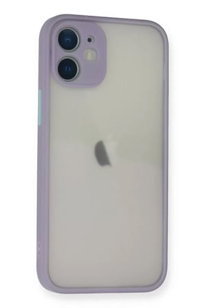 Newface Apple iPhone 11 Pro Max Kılıf Montreal Silikon Kapak - Mor