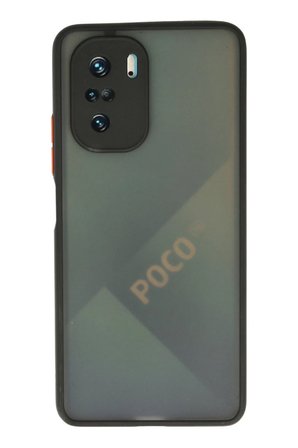Newface Xiaomi Poco F3 Kılıf Montreal Silikon Kapak - Siyah