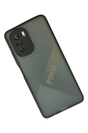 Newface Xiaomi Poco F3 Kılıf Montreal Silikon Kapak - Siyah