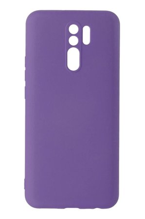 Newface Xiaomi Redmi 9 Kılıf Nano içi Kadife Silikon - Mor