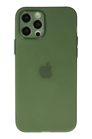 Newface Apple iPhone 12 Pro Kılıf Puma Silikon - Yeşil