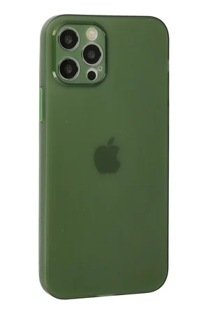 Newface Apple iPhone 12 Pro Kılıf Puma Silikon - Yeşil