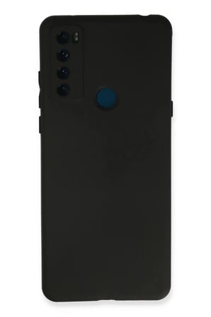 Newface TCL 20 SE Kılıf First Silikon - Siyah