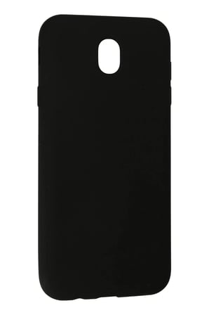 Newface Samsung Galaxy J7 Pro / J730 Kılıf Nano içi Kadife Silikon - Siyah