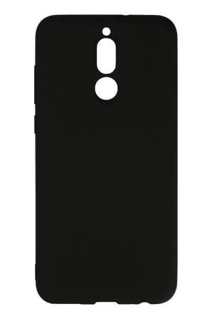 Newface Huawei Mate 10 Lite Kılıf Nano içi Kadife Silikon - Siyah