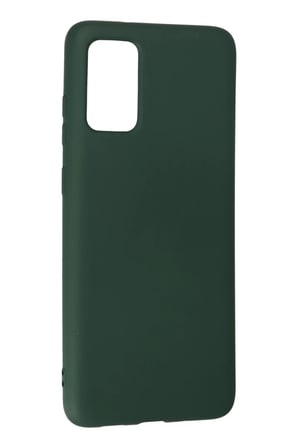 Newface Samsung Galaxy S20 Plus Kılıf Nano içi Kadife Silikon - Koyu Yeşil