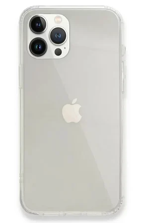 Newface Apple iPhone 13 Pro Max Kılıf 3D Vera - Şeffaf