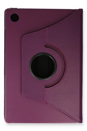 Newface Samsung Galaxy X200 Tab A8 10.5 Kılıf 360 Tablet Deri Kılıf - Mürdüm