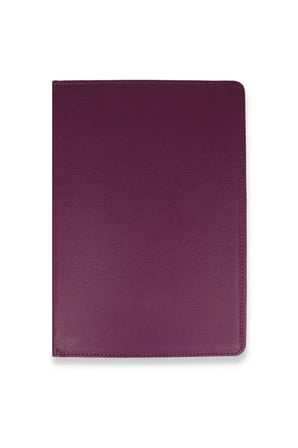 Newface Samsung Galaxy X200 Tab A8 10.5 Kılıf 360 Tablet Deri Kılıf - Mürdüm