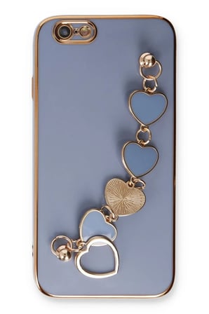 Newface Apple iPhone 6 Kılıf Esila Silikon - Gri