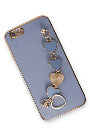Newface Apple iPhone 6 Kılıf Esila Silikon - Gri