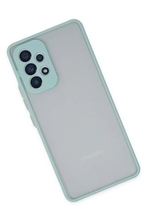 Newface Samsung Galaxy A13 4G Kılıf Montreal Silikon Kapak - Turkuaz