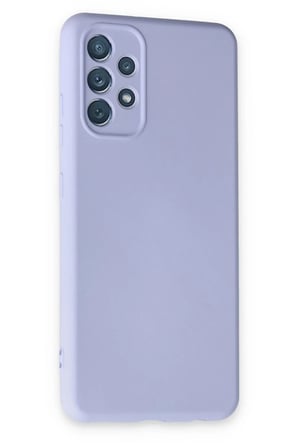 Newface Samsung Galaxy A13 4G Kılıf Nano içi Kadife Silikon - Lila
