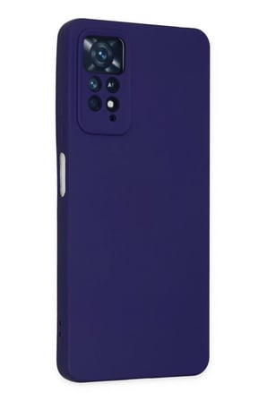 Newface Xiaomi Redmi Note 11 Pro Kılıf Nano içi Kadife Silikon - Mor