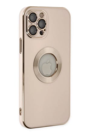 Newface Apple iPhone 12 Pro Kılıf Store Silikon - Pembe