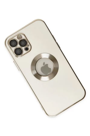 Newface Apple iPhone 12 Pro Max Kılıf Store Silikon - Beyaz