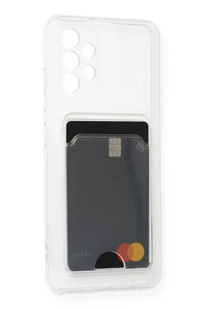 Newface Samsung Galaxy A53 5G Kılıf Kart Şeffaf Silikon - Şeffaf