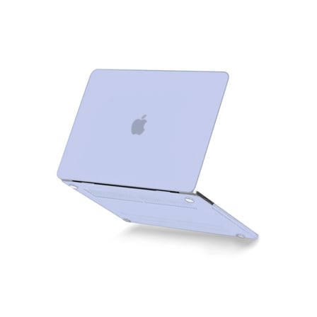 Newface Apple Macbook Pro 13 2021 Macbook Buzlu Kapak - Lila