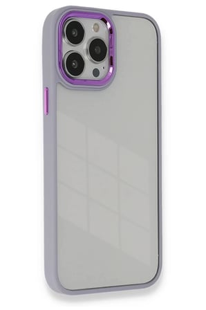 Newface Apple iPhone 14 Pro Kılıf Dora Kapak - Lila