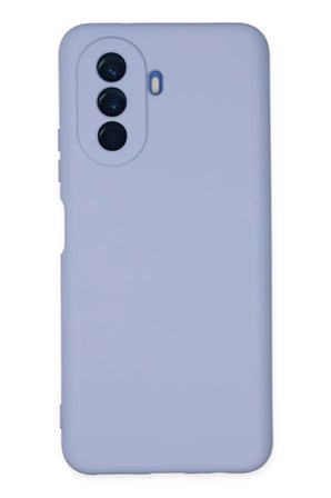 Newface Huawei Nova Y70 Kılıf Nano içi Kadife Silikon - Lila