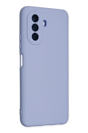 Newface Huawei Nova Y70 Kılıf Nano içi Kadife Silikon - Lila