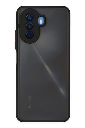 Newface Huawei Nova Y70 Kılıf Montreal Silikon Kapak - Siyah