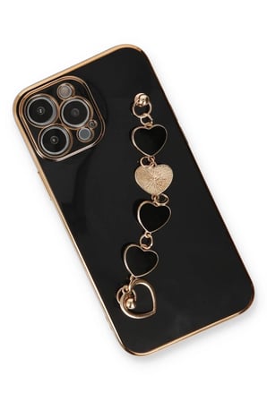 Newface Apple iPhone 14 Pro Kılıf Esila Silikon - Siyah