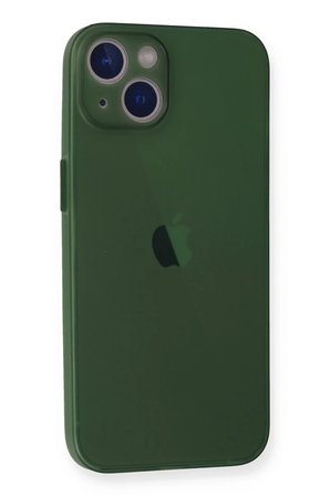 Newface Apple iPhone 14 Plus Kılıf PP Ultra İnce Kapak - Yeşil